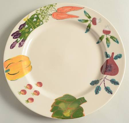 Farmer's Market 12" Chop Plate (Round Platter)