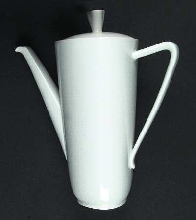 Diadem White Mini Coffee Pot & Lid