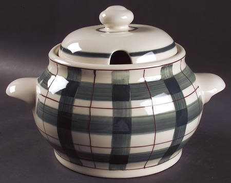 Buffalo Check Tureen &  Lid