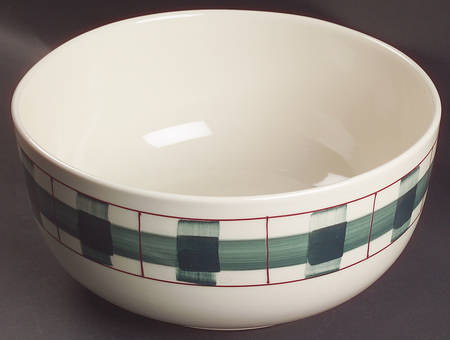 Buffalo Check 10" Large Salad Serving Bowl