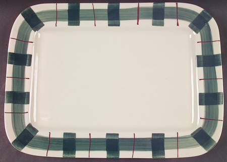 Buffalo Check 16" Rectangular Serving Platter
