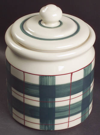 Buffalo Check Medium Canister & Lid