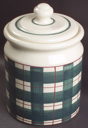 Buffalo Check Large Canister & Lid