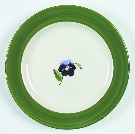 Pansy Salad Plate