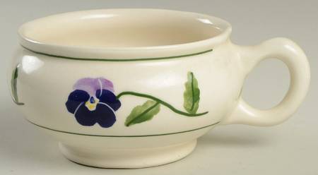 Pansy Soup Mug