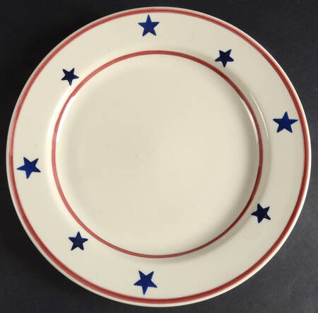 Stars & Stripes Dinner Plate