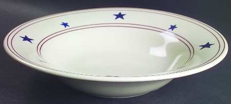 Stars & Stripes 12" Round Vegetable Bowl