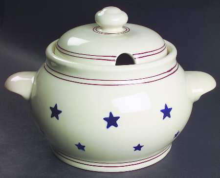 Stars & Stripes Tureen &  Lid