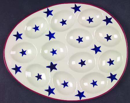 Stars & Stripes Deviled Egg Plate