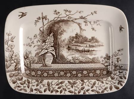 Rustic 16" Oval Serving Platter