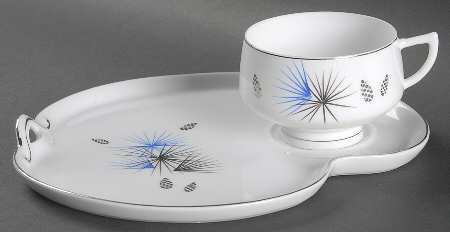 9613 Snack Plate & Cup Set
