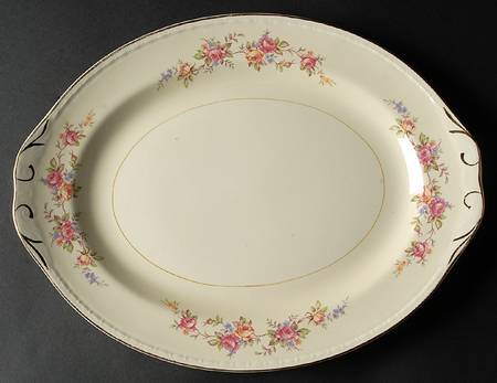 G3512 15" Oval Serving Platter
