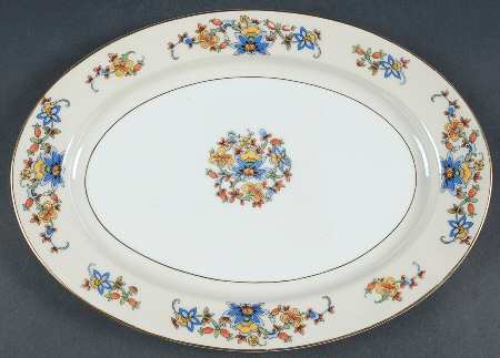 10698 11" Oval Serving Platter