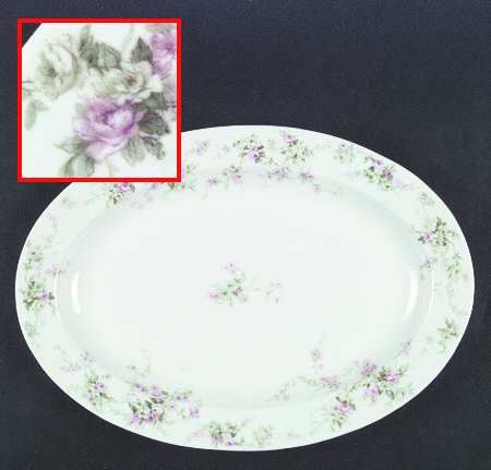 Schleiger 837g 11" Oval Serving Platter