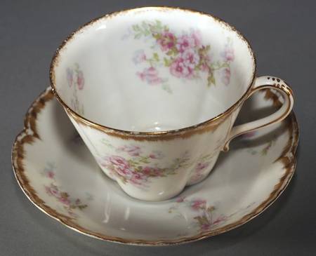 Schleiger 1173a Flat Cup & Saucer Set