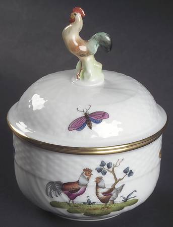 Chanticleer Sugar Bowl & Lid
