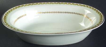 Schleiger 272-1 10" Oval Vegetable Bowl