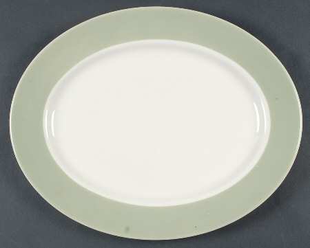 HLC924 13" Oval Serving Platter by Homer Laughlin 