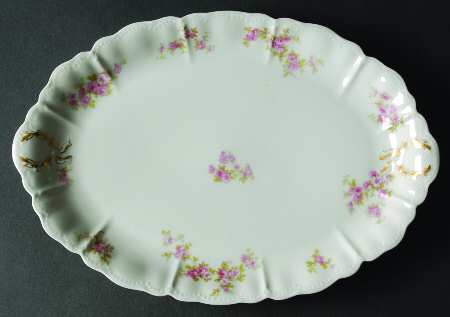 Schleiger 1131-3 12" Oval Serving Platter