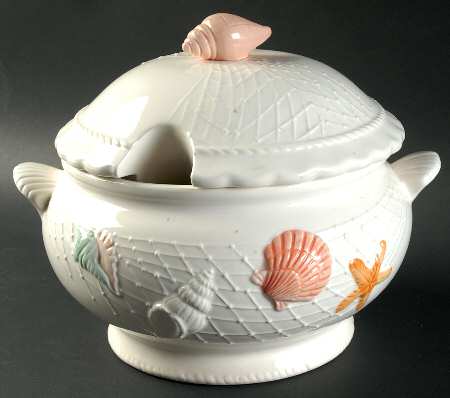 Sea Catch Tureen &  Lid