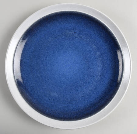 Opal Blue (Rim Shape) Dinner Plate