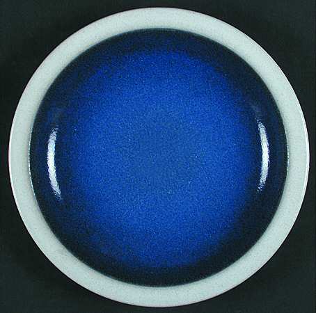 Opal Blue (Rim Shape) Luncheon Plate