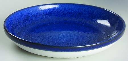 Opal Blue (Rim Shape) Pie Serving Plate