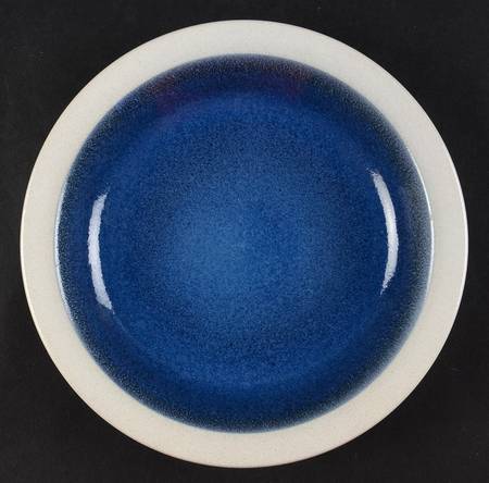 Opal Blue (Rim Shape) Salad Plate
