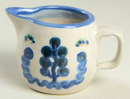 Pear and Grape Blue Creamer