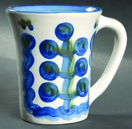 Pear and Grape Blue Grandmug