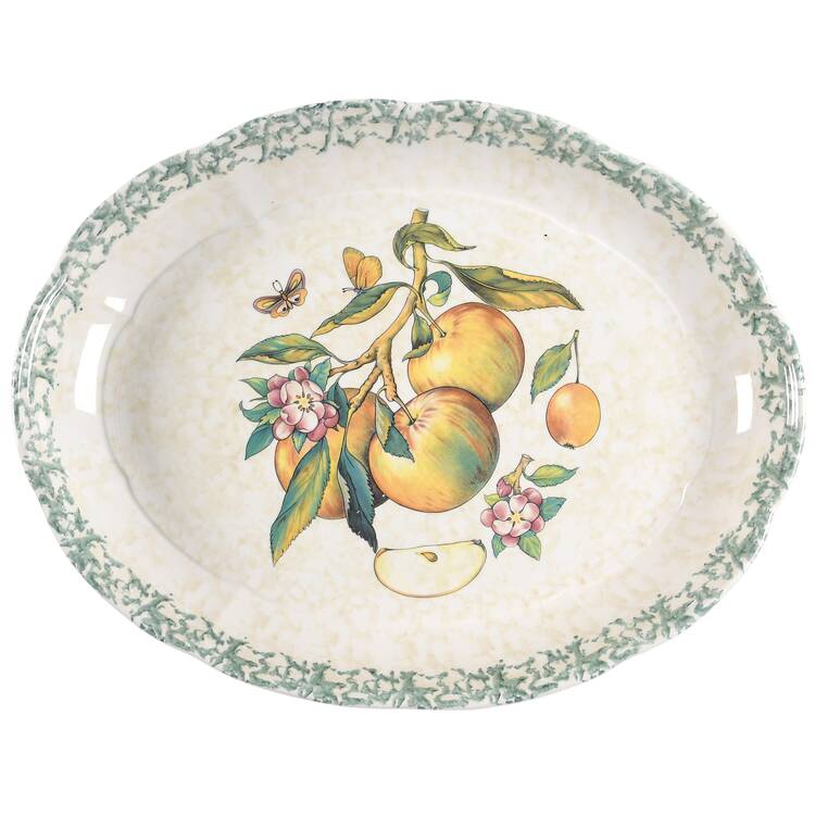 HIM7 17" Oval Serving Platter