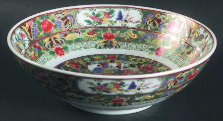 Canton Rose Design Coupe Cereal Bowl