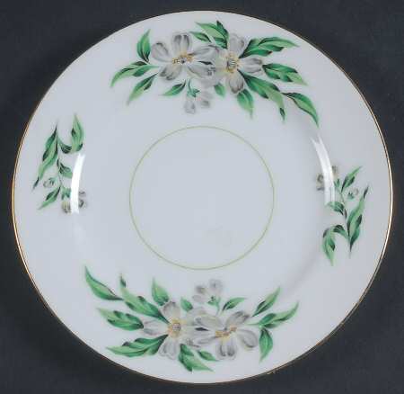 Desert Gardenia Bread & Butter Plate