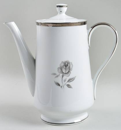Midnight Rose Coffee Pot & Lid