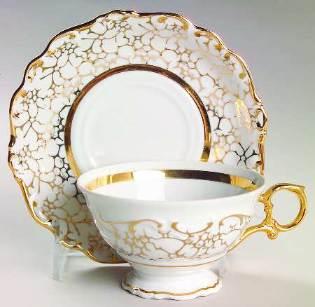 Decor 56 Footed Cup & Saucer Set