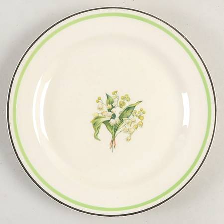 Lily of The Valley Bread & Butter Plate