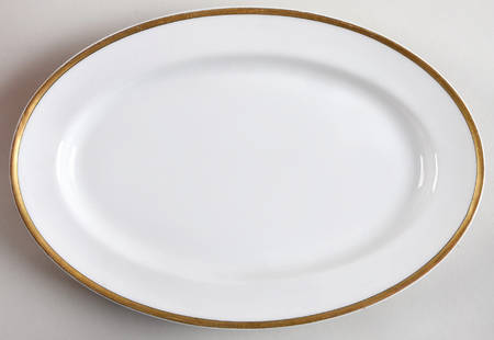 H873 9" Oval Serving Platter