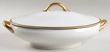 H873 Oval Covered Vegetable