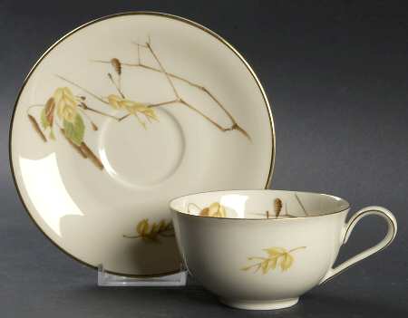 AUTUMN Flat Cup & Saucer Set