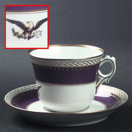 The Lincoln Service Flat Cup & Saucer Set