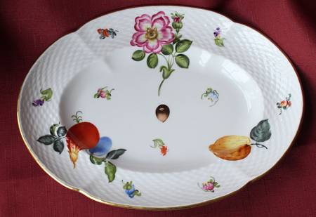 Fruits Necker Underplate for Open Sauce Boat