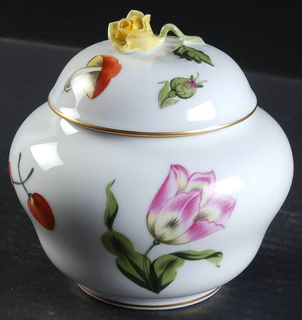 Fruits Necker Ginger Jar & Lid