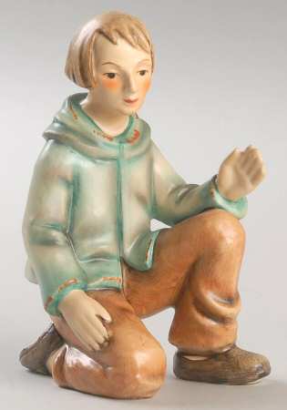 Nativity-Colored Tm3-Shepherd Kneeling - Boxed