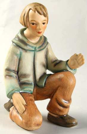 Nativity-Colored Tm5-Shepherd Kneeling - Boxed