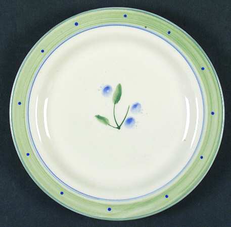 Blueberry (Green & Blue Bands) Salad Plate