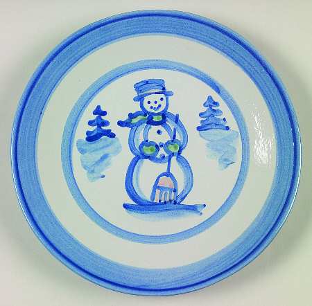 Christmas Salad/Dessert Plate