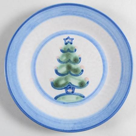 Christmas Bread & Butter Plate