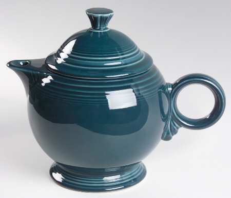 Fiesta Juniper (Intro 1999) Teapot & Lid