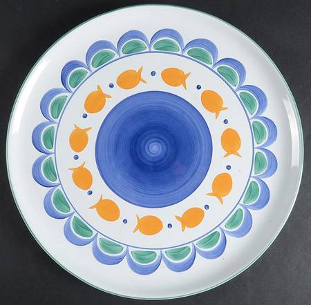Goldfish 12" Chop Plate (Round Platter)