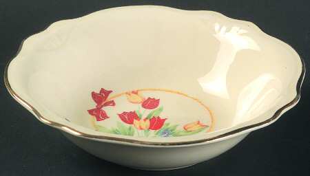 Tulips In A Basket Fruit/Dessert (Sauce) Bowl